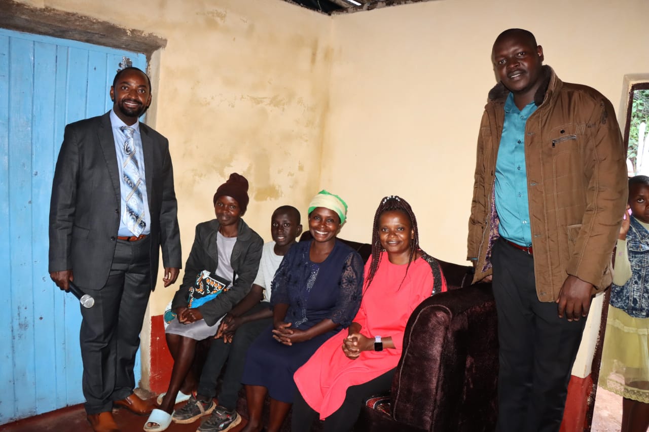 A needy family in Mbooni gets a new house from Festus Kasyoka Mbuva Foundation 